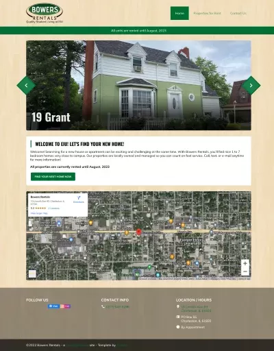 https://bowersrentals.com screenshot