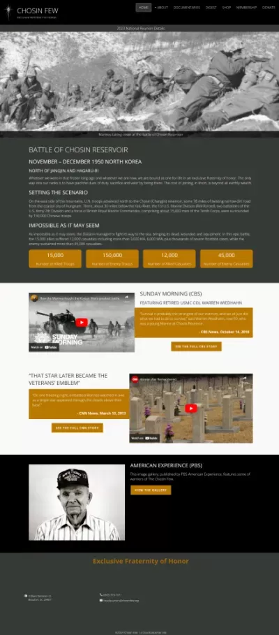 https://chosinfew.org screenshot