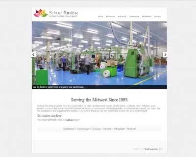 https://schoutpainting.com screenshot
