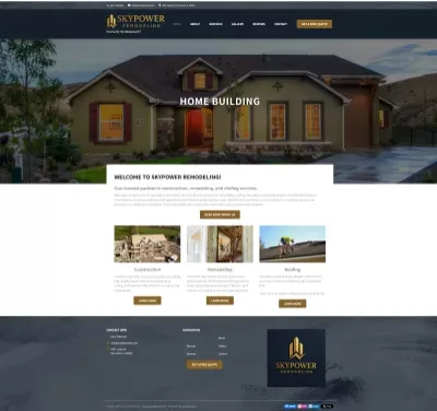 https://skypowerremodeling.com screenshot