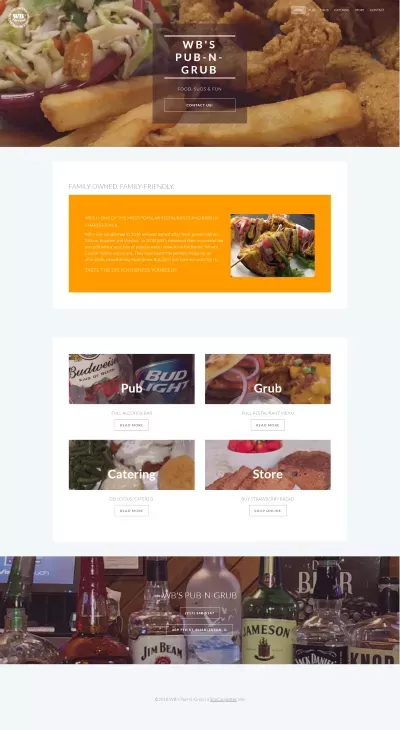 https://wbspubngrub.com screenshot
