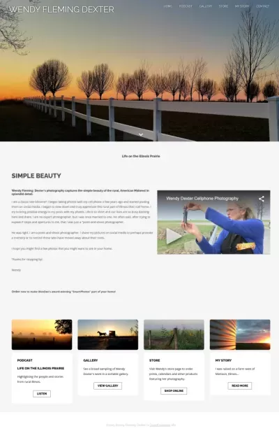 https://wendyflemingdexter.com screenshot
